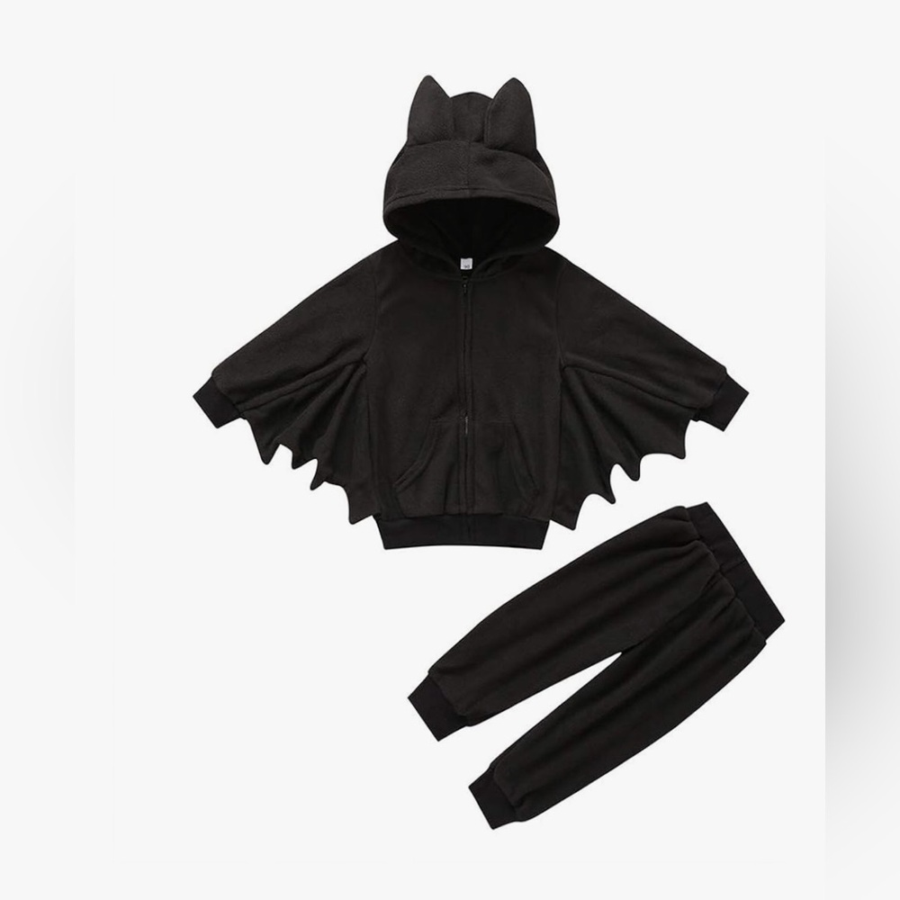 Bat Halloween Costume Set GAP Pants & Weixinbuy Sweater (Unisex Outfit)